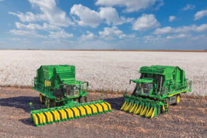 new john deere cotton harvesters